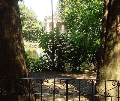 Zahrada Borghese, Řím *