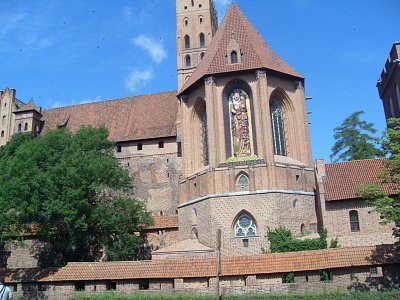 Gotický hrad Malbork
