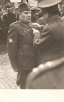 Varnsdorf 1947 - udílení Pamět. kříže